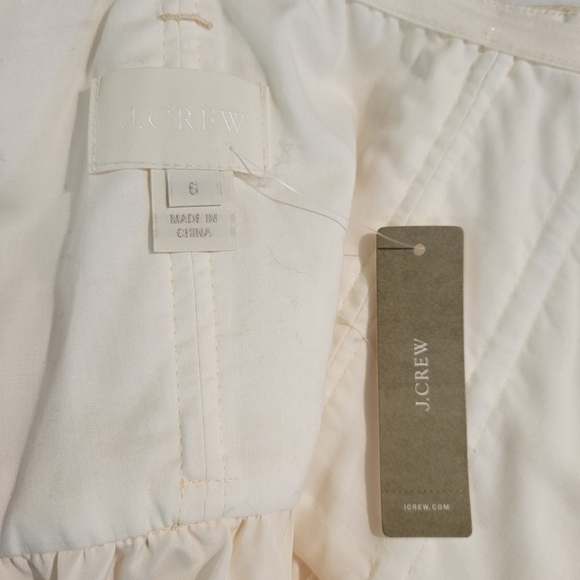 J. Crew Marbella Champagne Strapless Dress - Picture 6 of 9